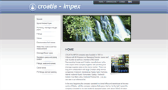 Desktop Screenshot of en.croatia-impex.hr