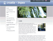 Tablet Screenshot of en.croatia-impex.hr